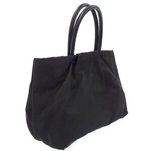 Prada Bow Tessuto Black Ribbon Fiocco 2way Handbag